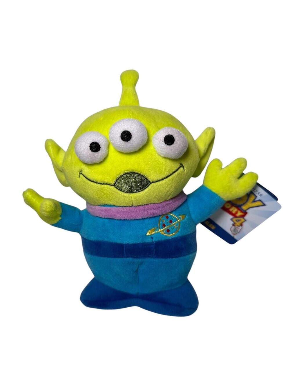NWT Disney Pixar Toy Story 4 Embroidered Alien Plush